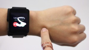 Use Your Arm as a Smart Watch Touch Pad