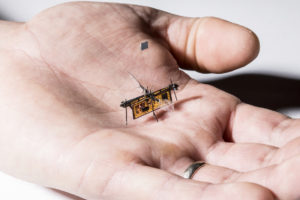 Laser-Powered Robot Insect Achieves Lift Off