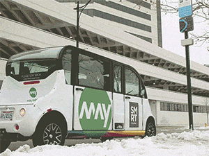 May Mobility’s Self-Driving Shuttles Hit the Streets of Ohio